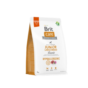 BRIT CARE HYPOALLERGENIC JUNIOR LARGE BREED 3KG CACHORRO