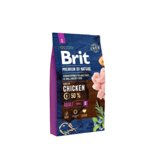 BRIT PREMIUM BY NATURE ADULT SMALL 3KG