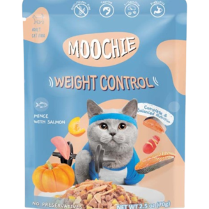 MOOCHIE WEIGHT CONTROL SALMON 70GR