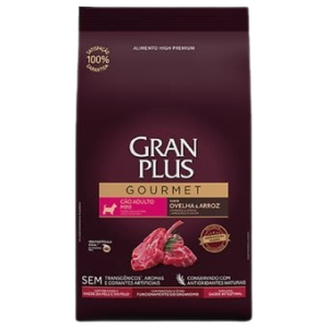 GRAN PLUS GOURMET PERRO ADULTO MINI OVEJA Y ARROZ 3KG