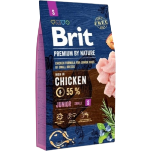 BRIT PREMIUM BY NATURE JUNIOR SMALL 3KG