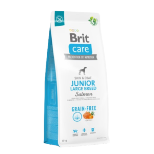 BRIT CARE GRAIN-FREE JUNIOR LARGE BREED SALMON 12KG