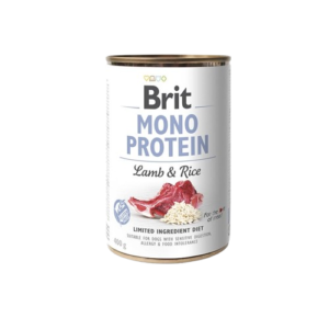 BRIT MONO PROTEIN LAMB & RICE 400GR