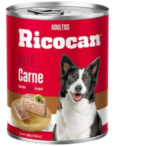 RICOCAN PATE ADULTO CARNE LATA 330GR