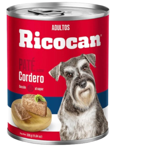 RICOCAN PATE ADULTO  CORDERO LATA 330GR