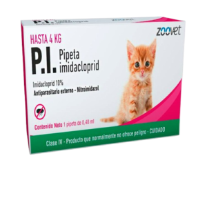 P.I. PIPETA GATOS 0-4KG