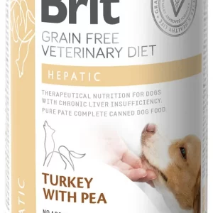 BRIT VETERINARY DIET HEPATIC 400 GR