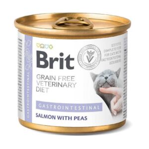 BRIT VETERINARY CAT GASTROINTESTINAL LATA 200GR