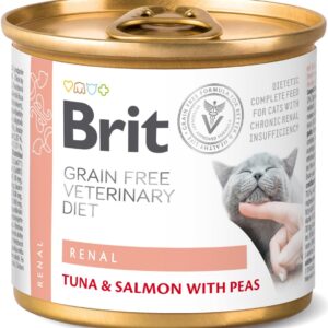 BRIT VETERINARY CAT RENAL LATA 200GR