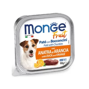 MONGE FRUIT PATO Y NARANJA 100g