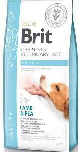 BRIT VETERINARY DOG OBESITY 12KG