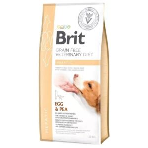 BRIT VETERINARY DOG HEPATIC 12KG