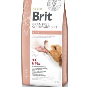 BRIT VETERINARY DOG RENAL 12KG