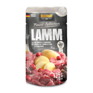 BELCANDO POUCH CORDERO, PATATAS Y ARANDANOS 125GR