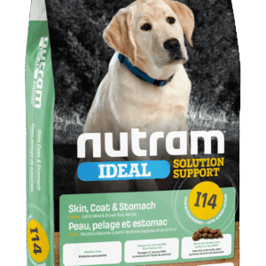 NUTRAM I14 IDEAL SOLUTION SUPPORT – CORDERO Y ARROZ INTEGRAL CACHORROS 11.4KG