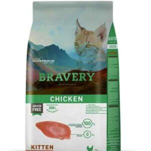 BRAVERY CHICKEN KITTEN CAT 2KG