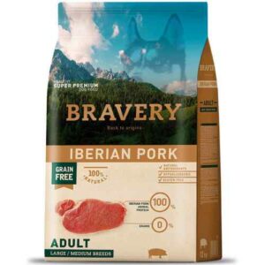 BRAVERY IBERIAN PORK ADULT LARGE/MEDIUM BREEDS 12KG