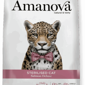 AMANOVA GATO ESTERILIZADO SALMÓN 6KG