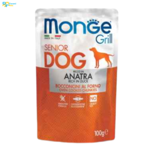 MONGE CANINE GRILL PATO 100GR