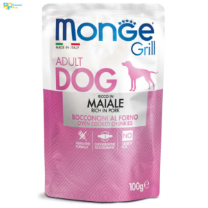 MONGE CANINE GRILL CERDO 100GR
