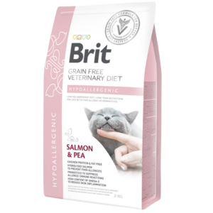 BRIT VETERINARY CAT HIPOALERGÉNICO 2KG