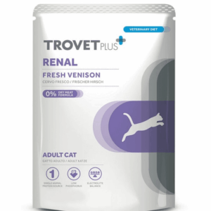 TROVET GATO RENAL VENADO POUCH 85GR