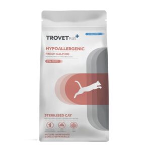 TROVET GATO HIPOALERGENICO SALMON 2.5KG