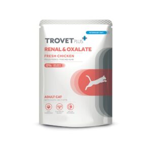 TROVET GATO RENAL Y OXALATE POUCH 85GR