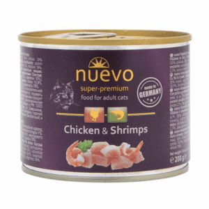 NUEVO CAT ADULTO POLLO Y CAMARONES 200GR